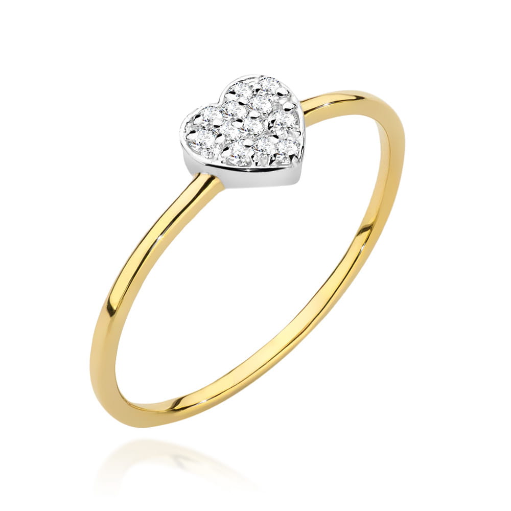 Gold Ring With Diamonds