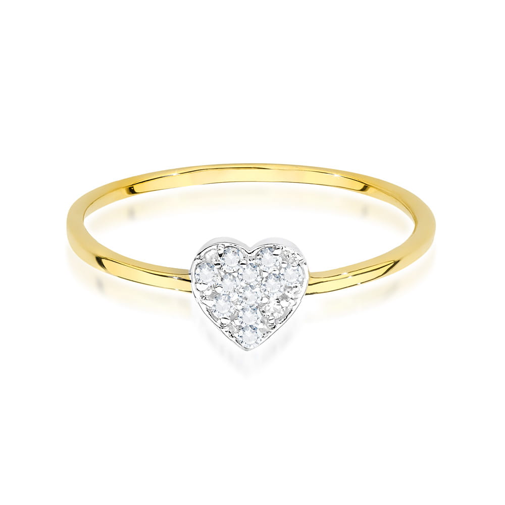 Gold Ring With Diamonds