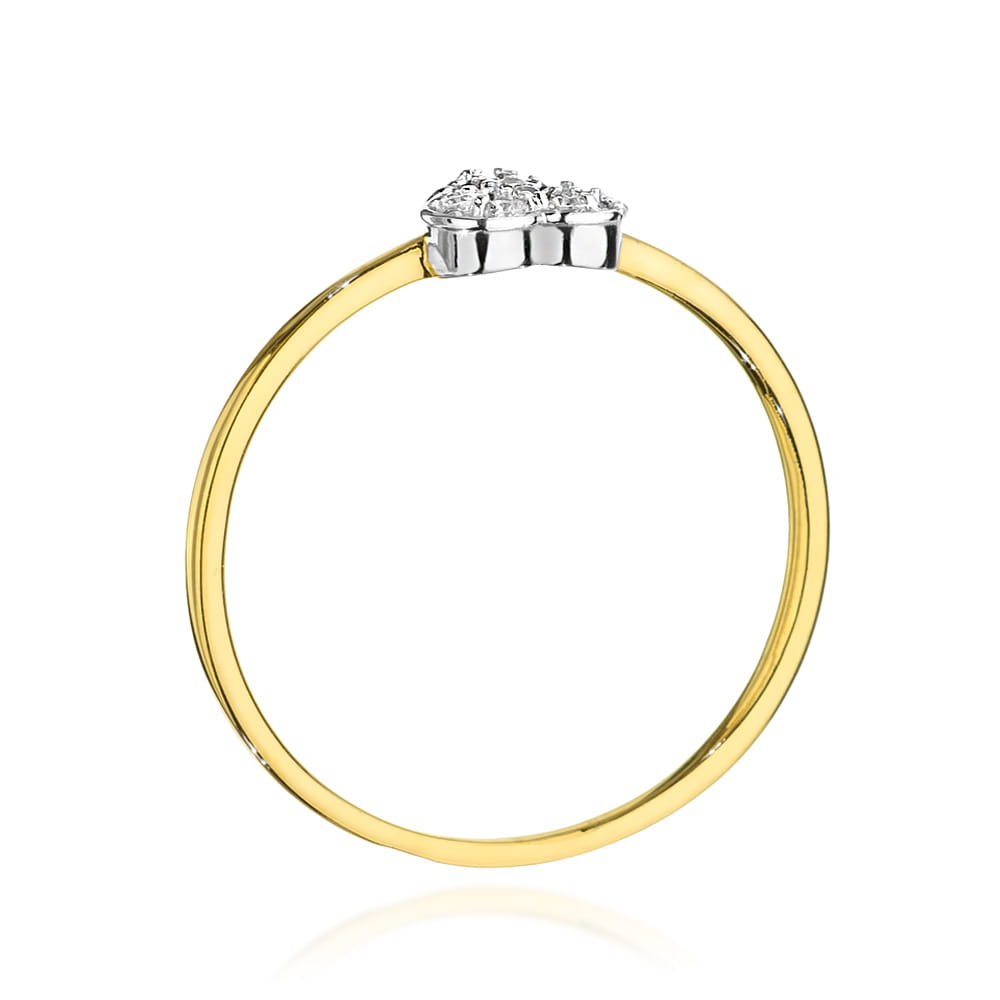 Gold Ring With Diamonds
