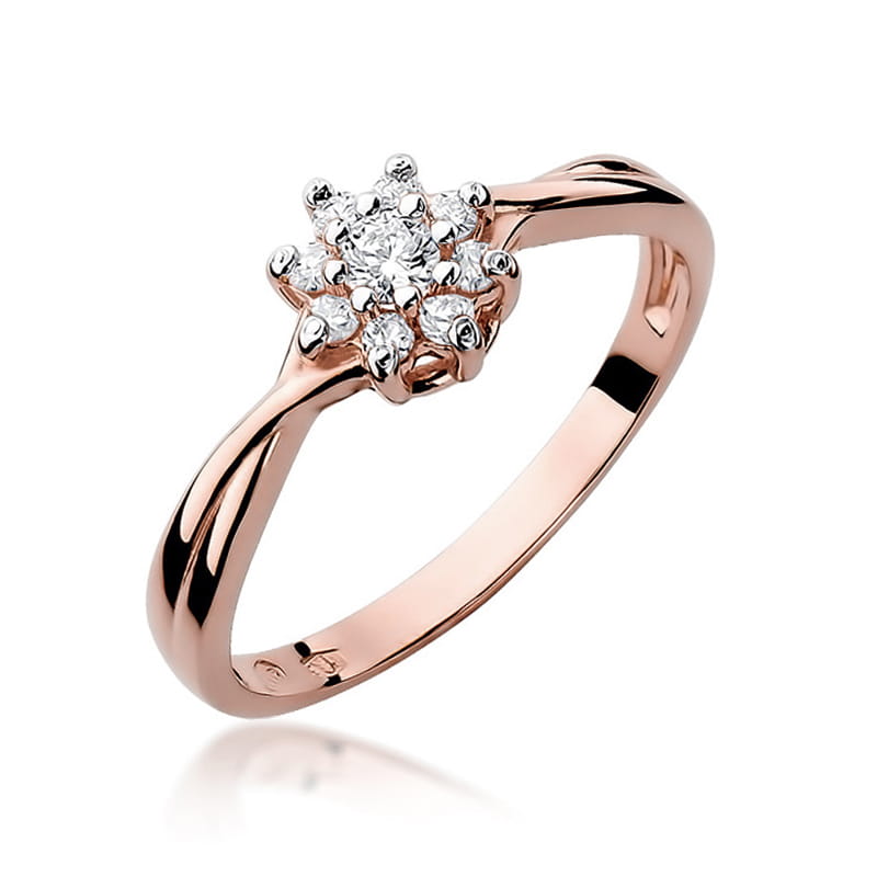 Gold Ring With Diamonds
