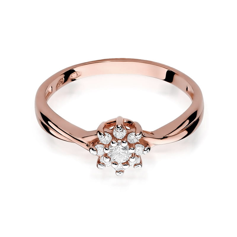 Gold Ring With Diamonds