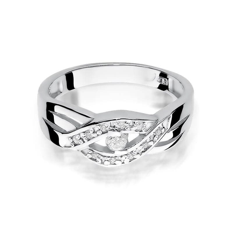 Gold Ring With Diamonds