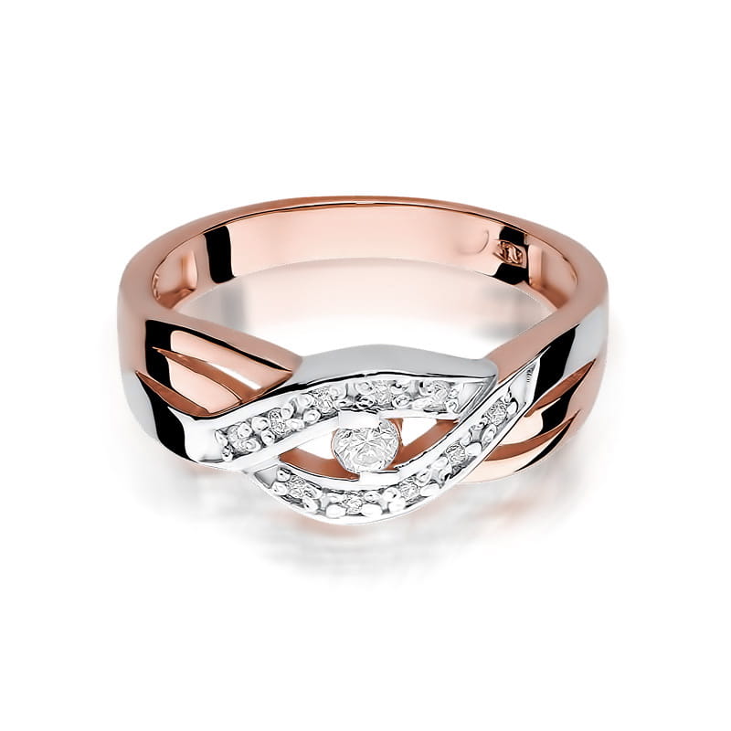 Gold Ring With Diamonds