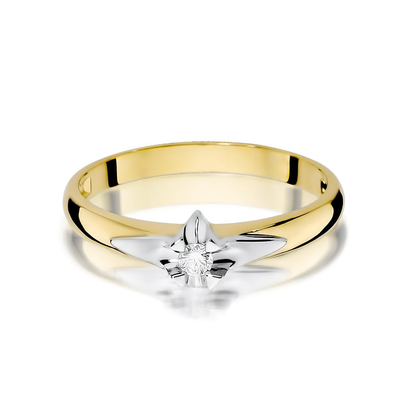 Gold Ring With Diamond