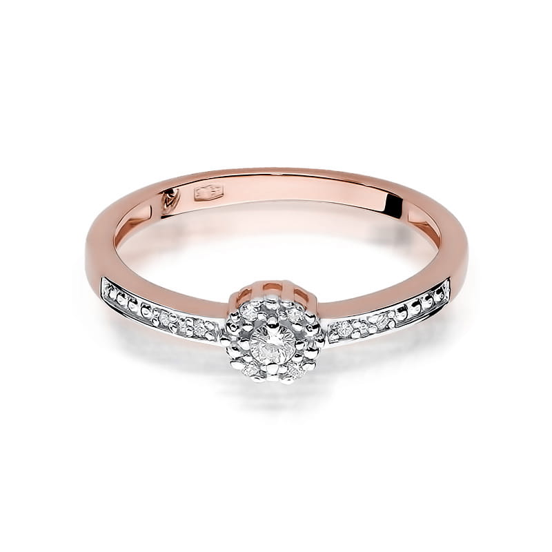 Gold Ring With Diamonds