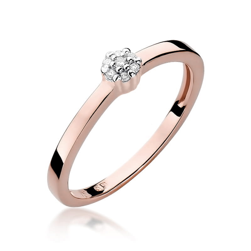 Gold Ring With Diamonds