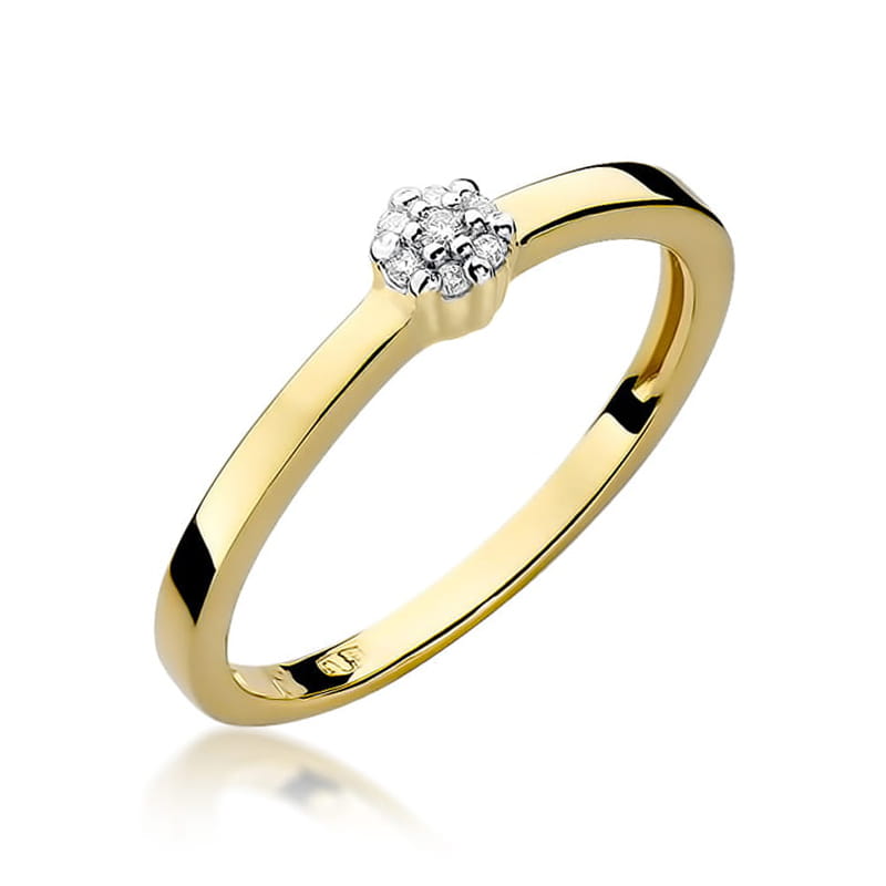 Gold Ring With Diamonds