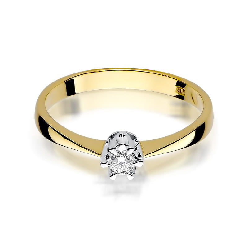 Gold Ring With Diamond