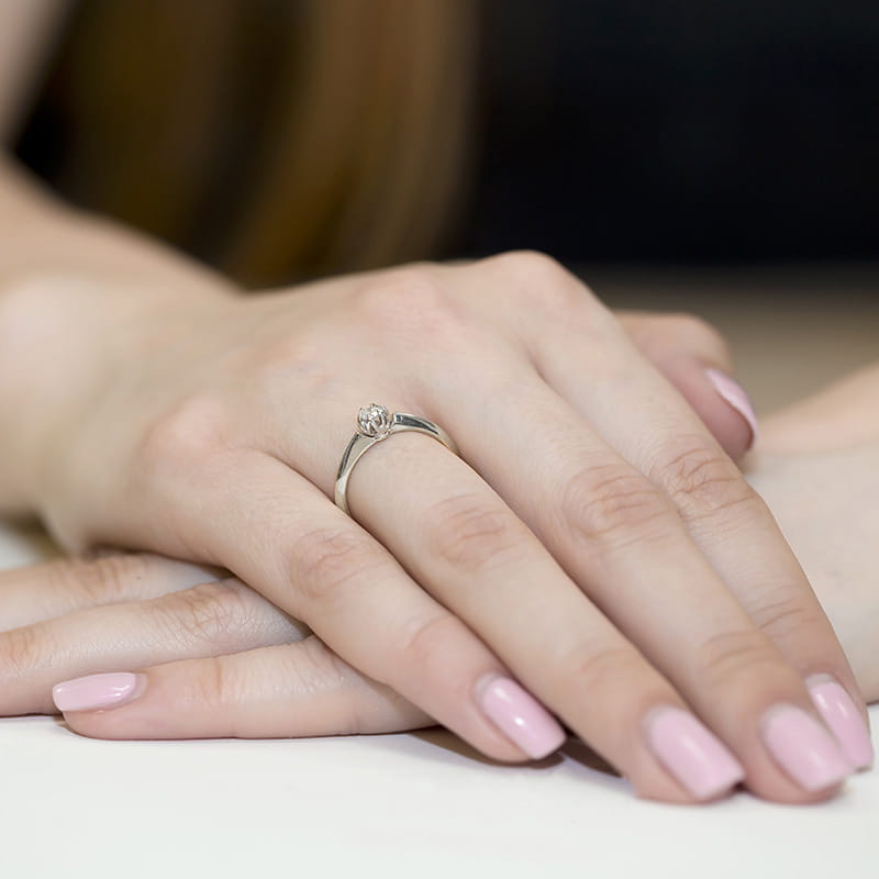 Gold Ring With Diamond