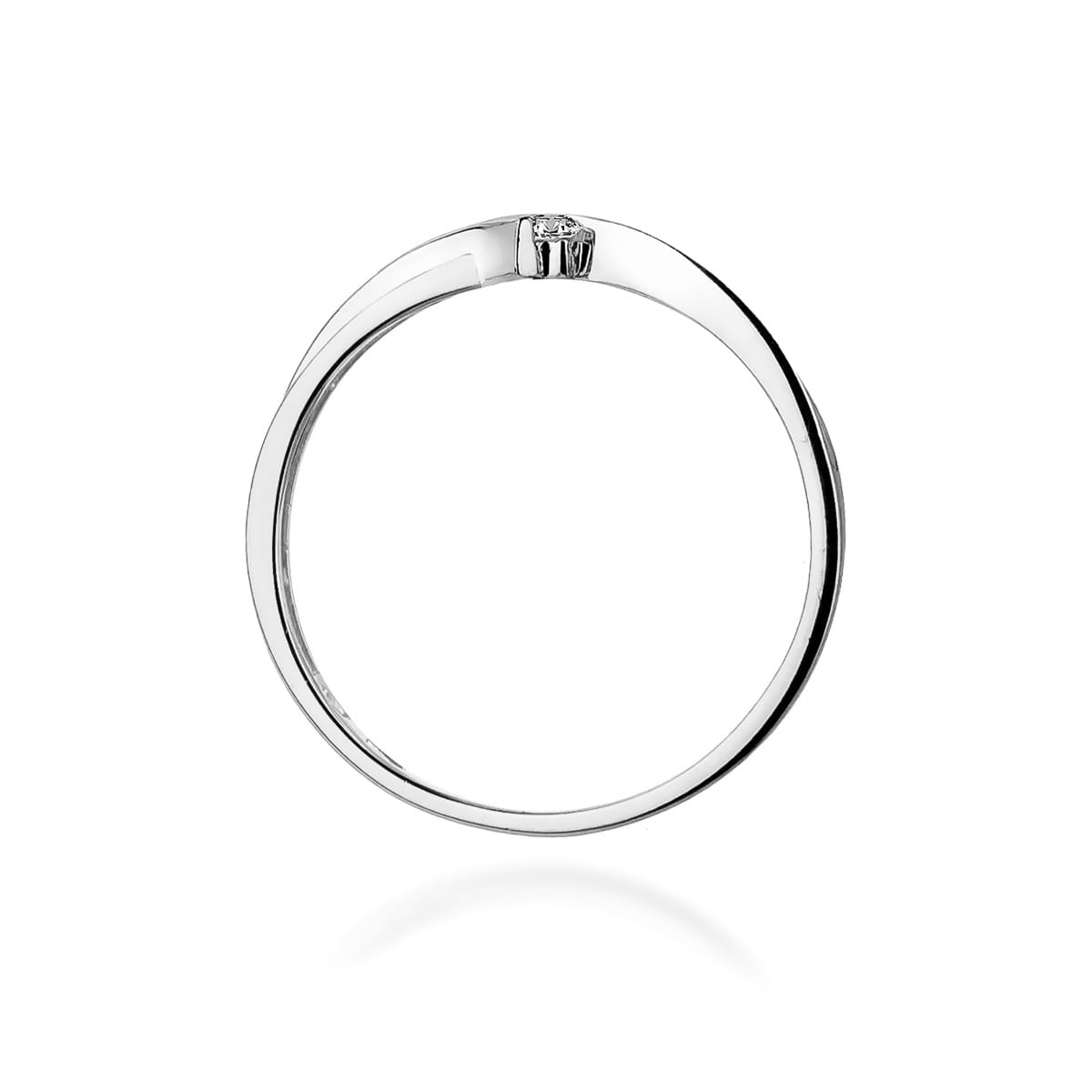 Auksinis Žiedas Su Deimantu