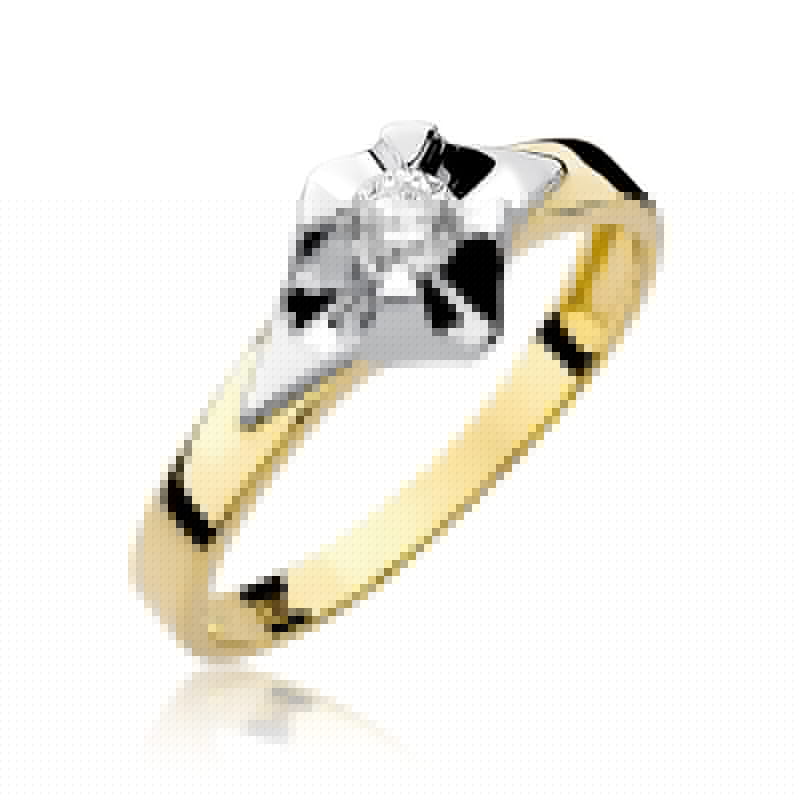 Gold Ring With Diamond