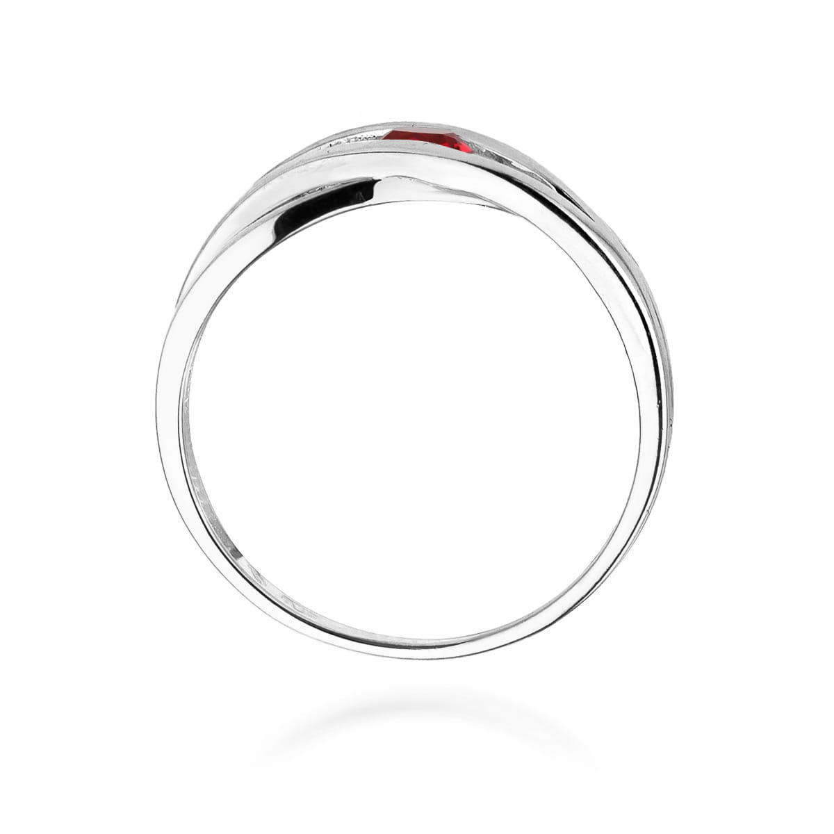 Auksinis Žiedas Su Rubinu