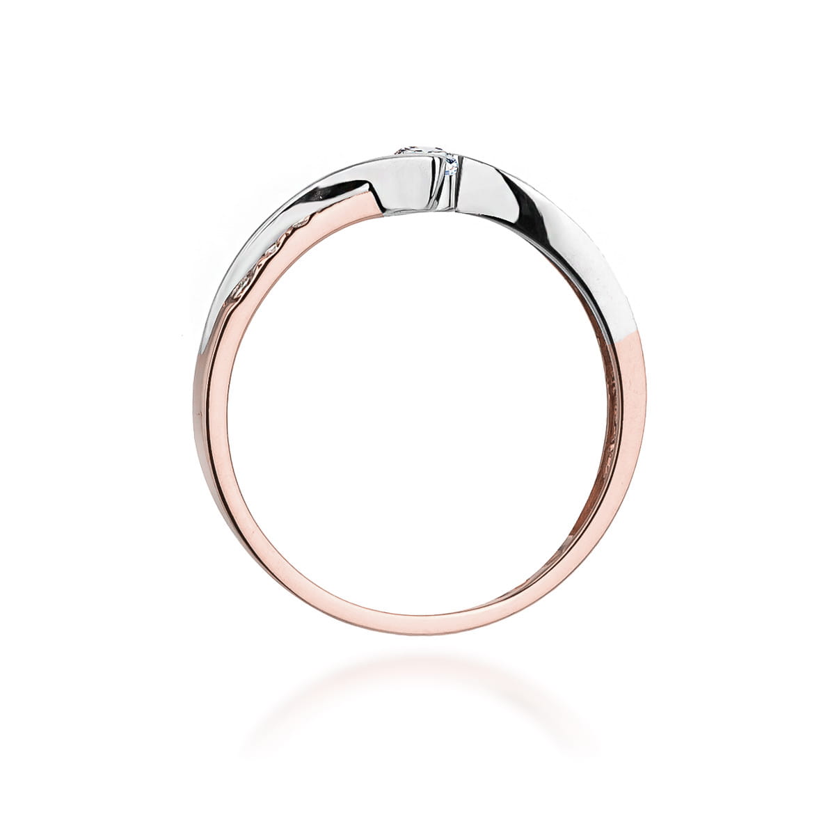 Auksinis Žiedas Su Deimantu