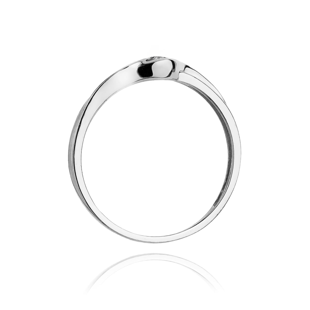 Auksinis Žiedas Su Deimantu