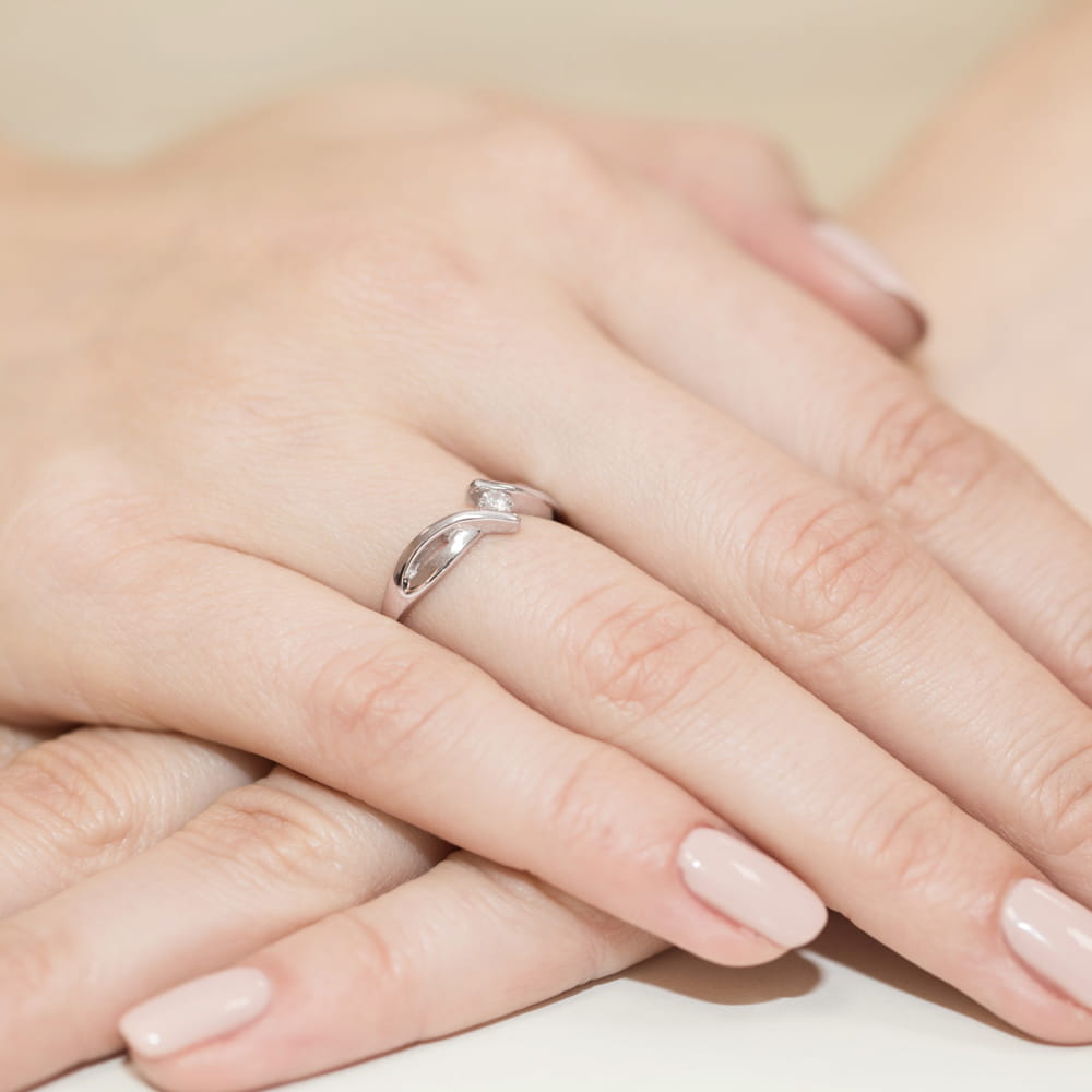 Gold Ring With Diamond