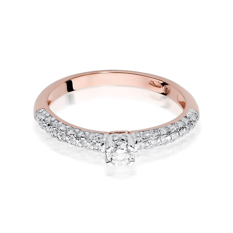 Gold Ring With Diamonds