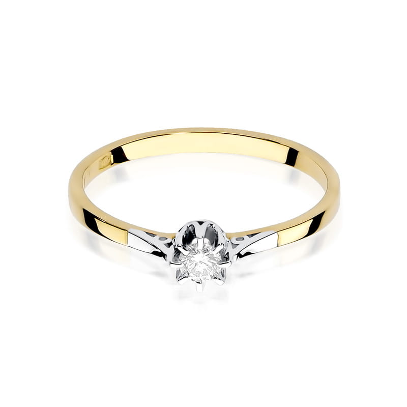 Gold Ring With Diamond