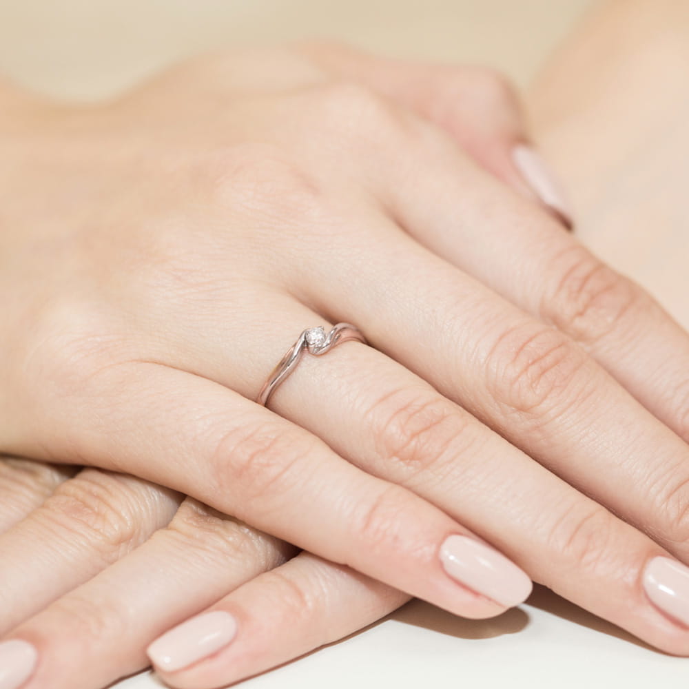 Gold Ring With Diamond