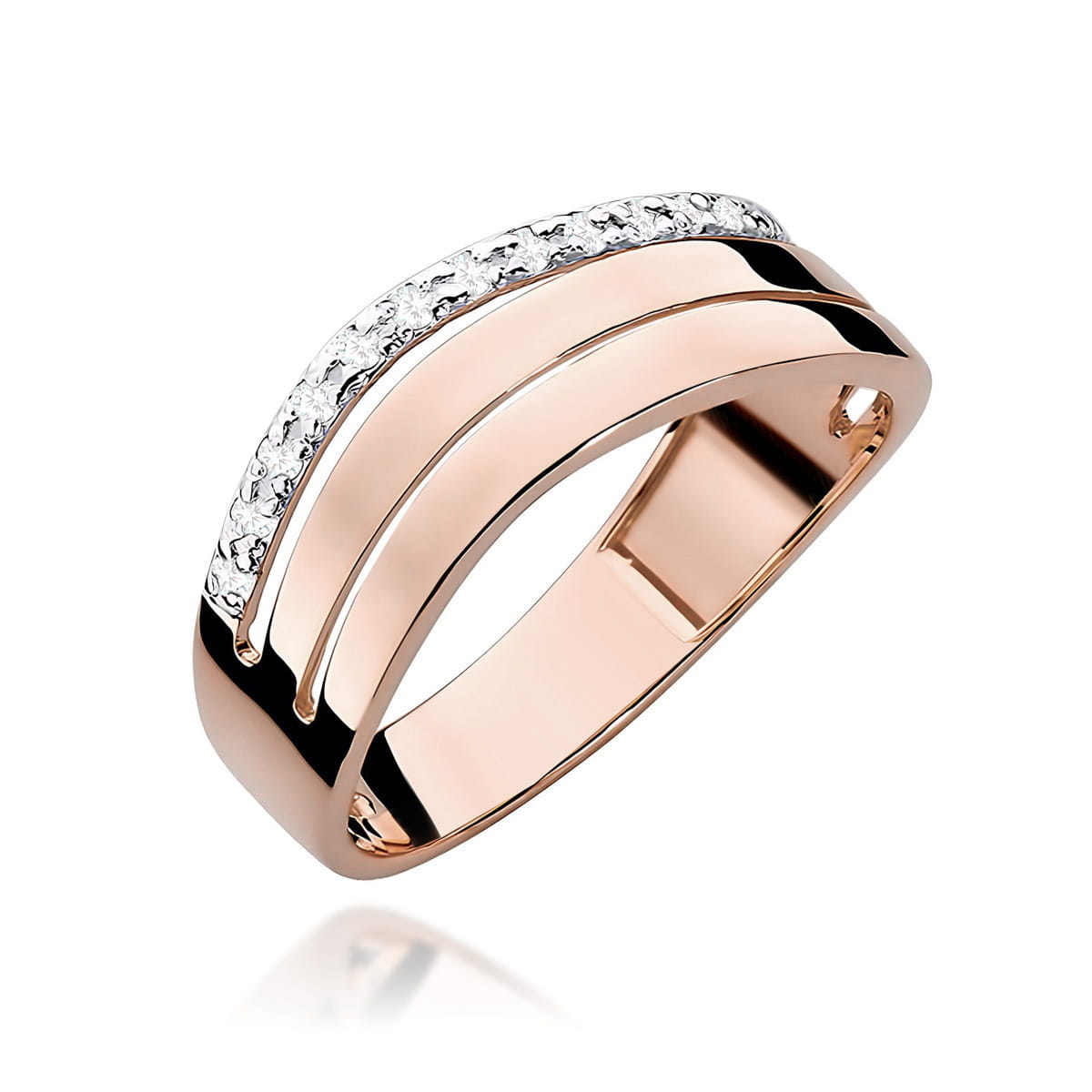 Gold Ring With Diamonds