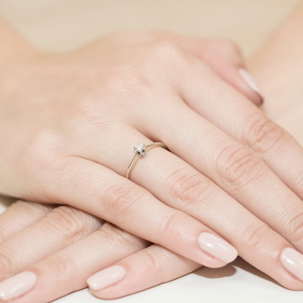 Gold Ring With Diamond