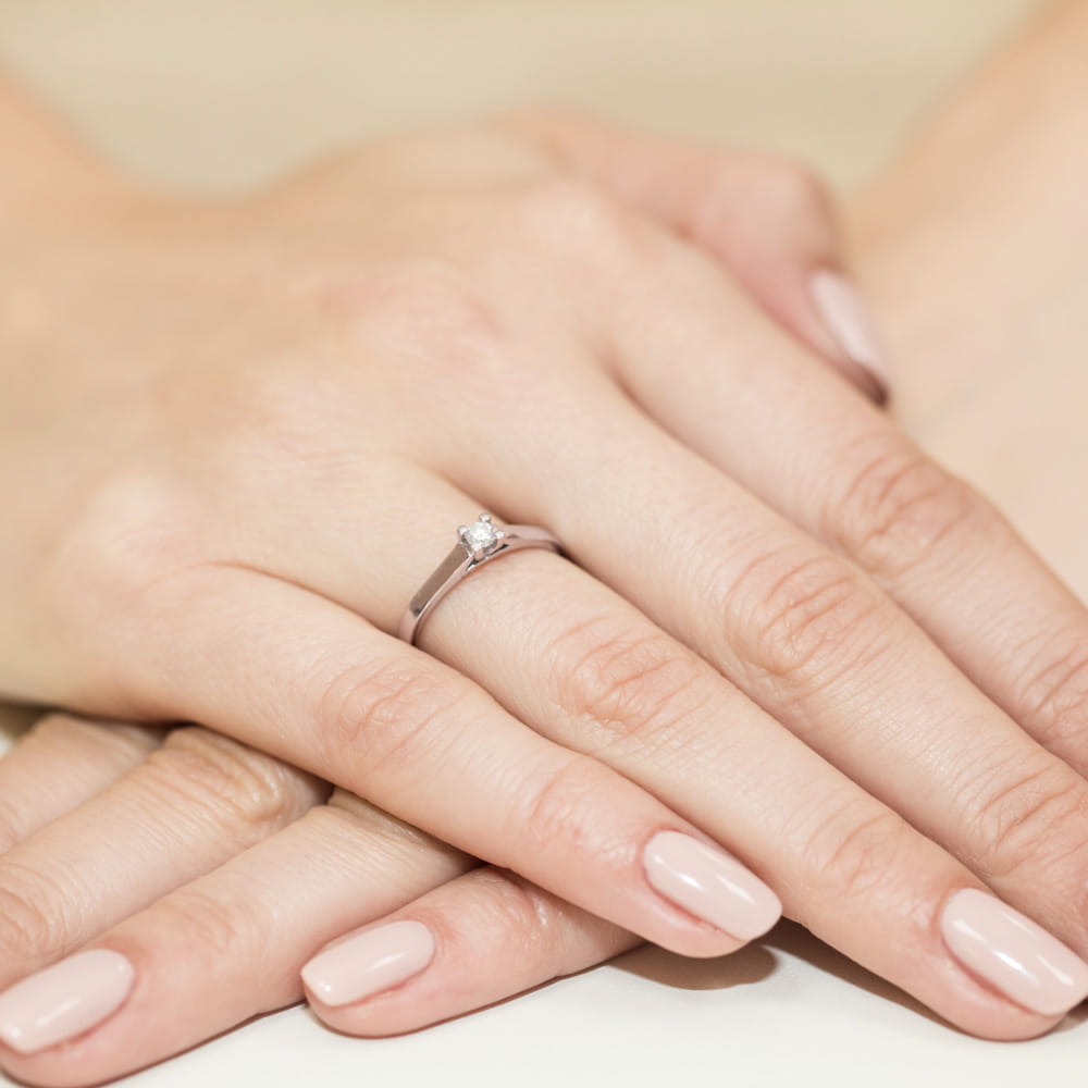 Gold Ring With Diamond