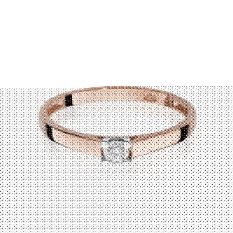 Auksinis Žiedas Su Deimantu