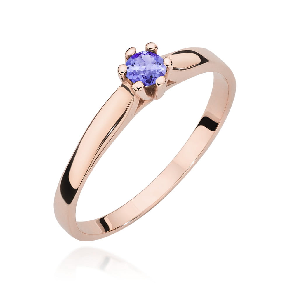Gold Ring With Tanzanite