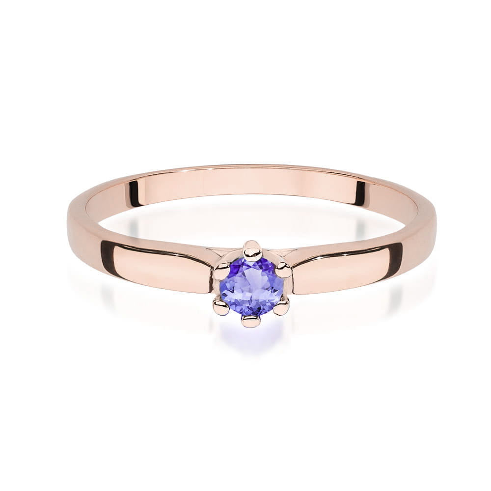 Gold Ring With Tanzanite