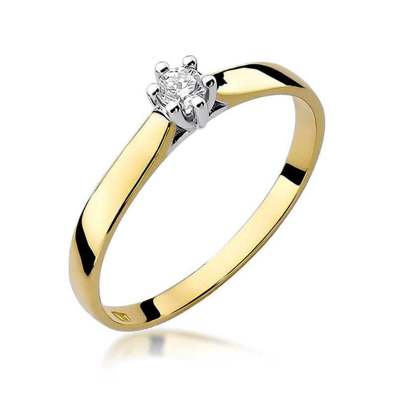 Gold Ring With Diamond