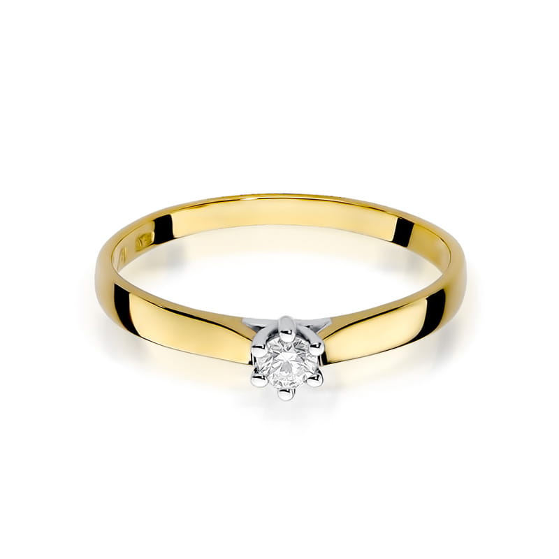 Gold Ring With Diamond