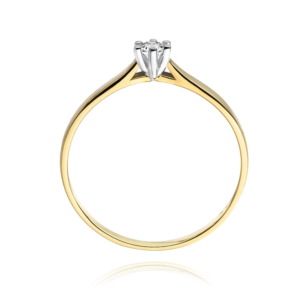 Gold Ring With Diamond