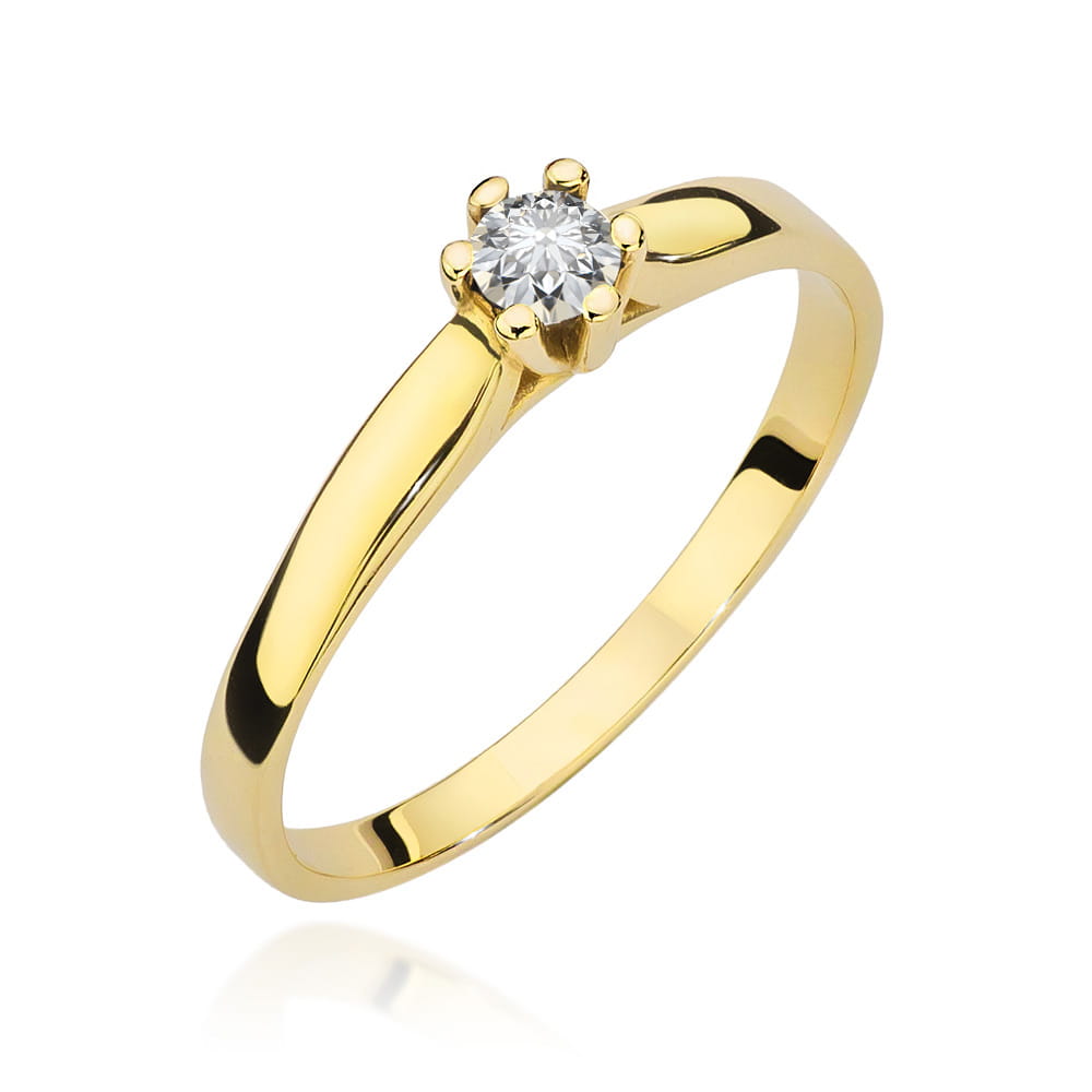 Gold Ring With Diamond