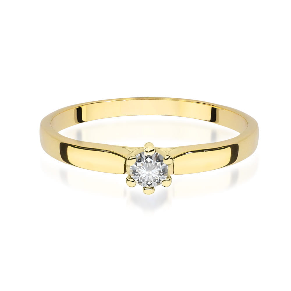 Gold Ring With Diamond