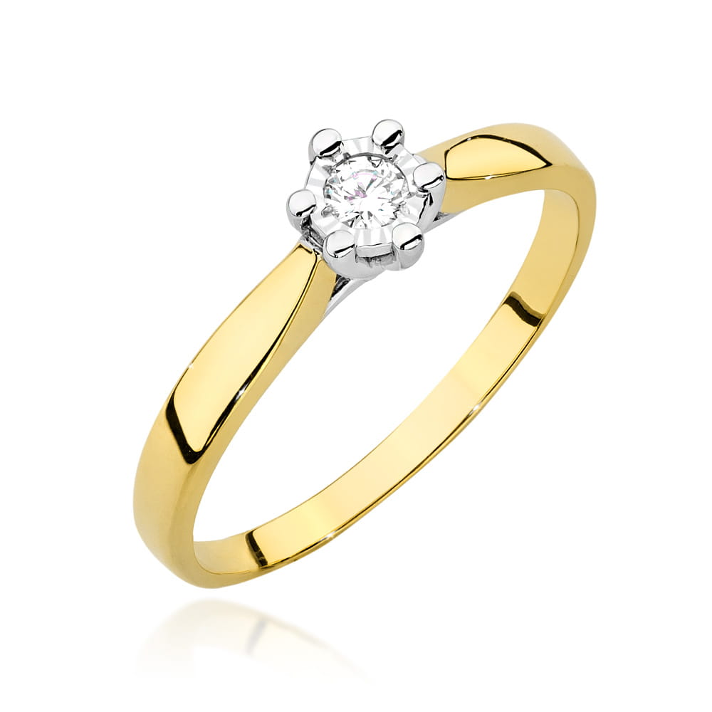 Gold Ring With Diamond