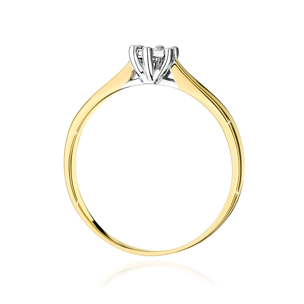 Gold Ring With Diamond
