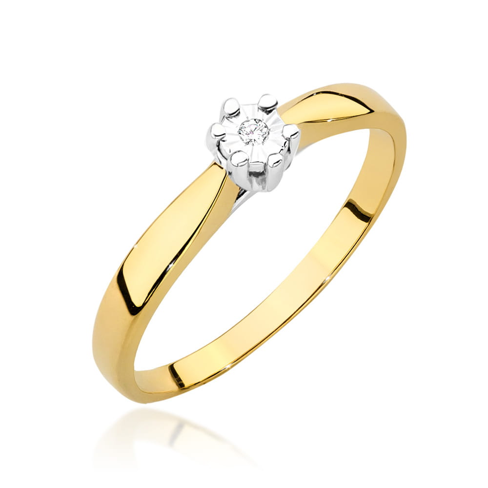 Gold Ring With Diamond