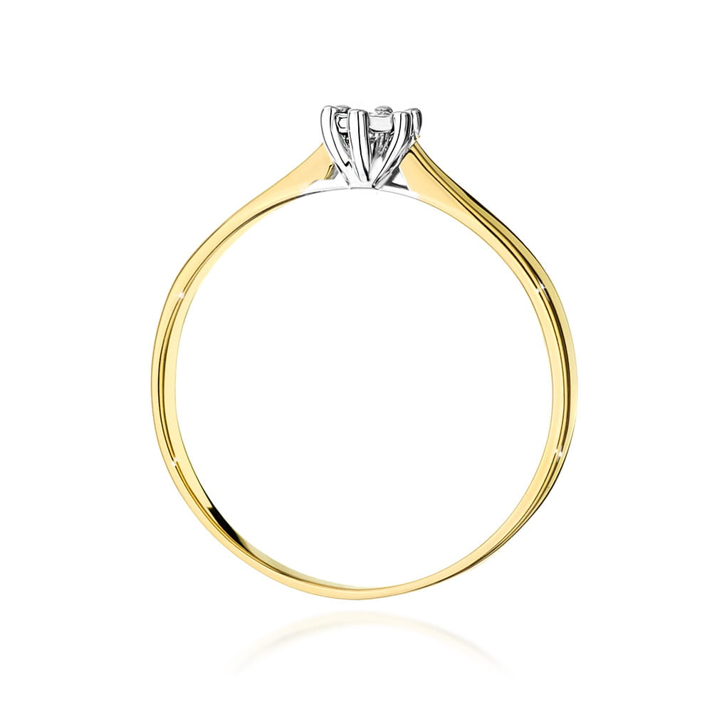 Gold Ring With Diamond