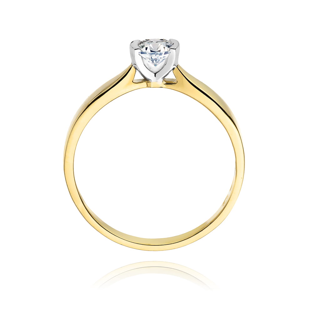 Gold Ring With Diamond