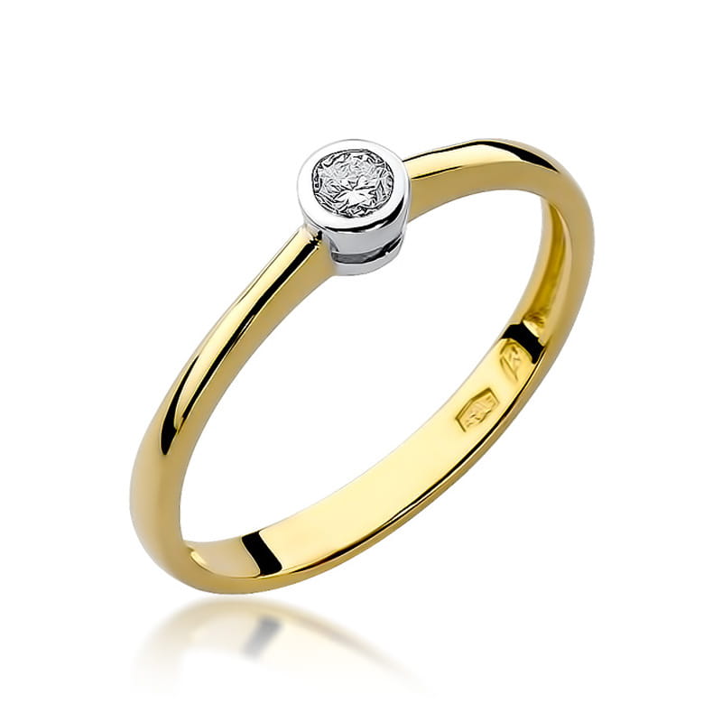 Gold Ring With Diamond