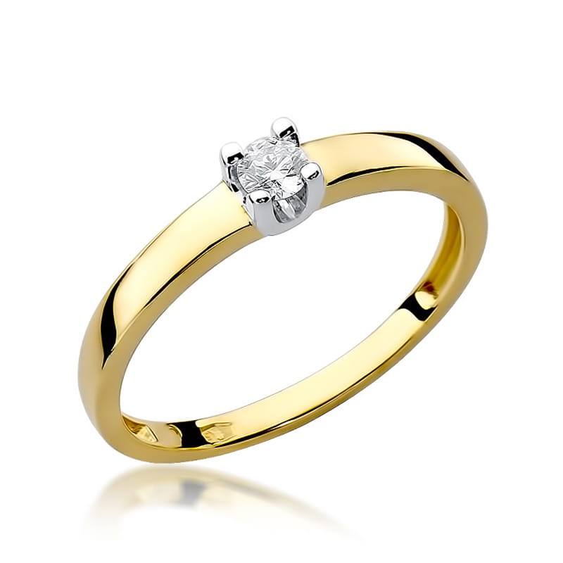Gold Ring With Diamond