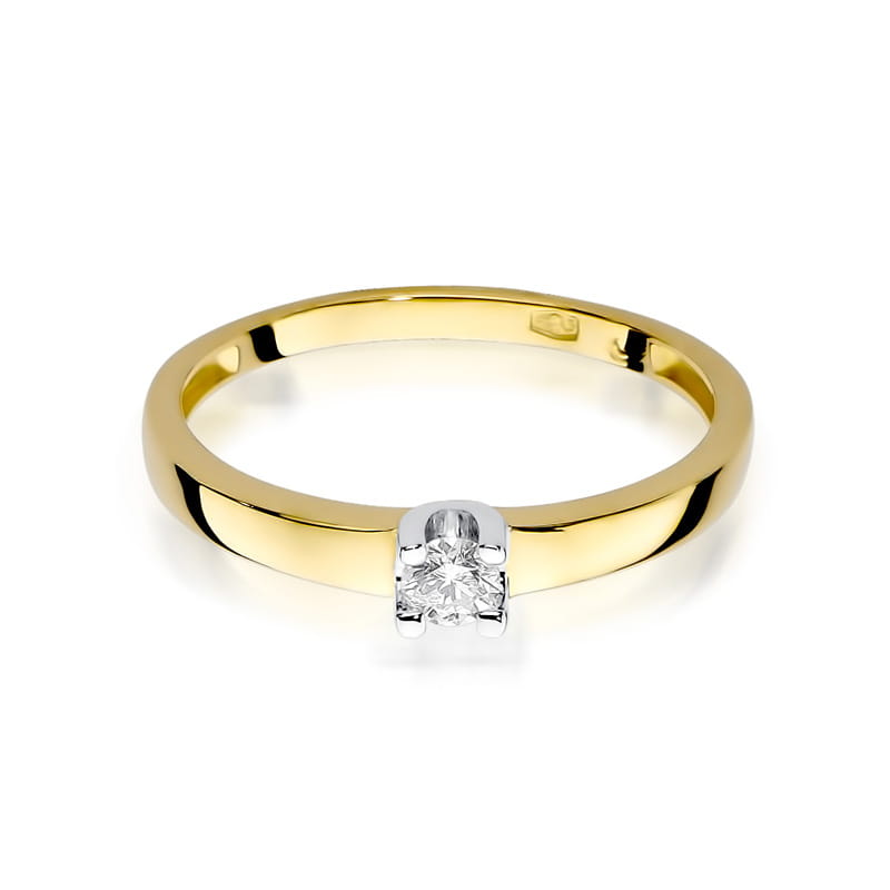 Gold Ring With Diamond
