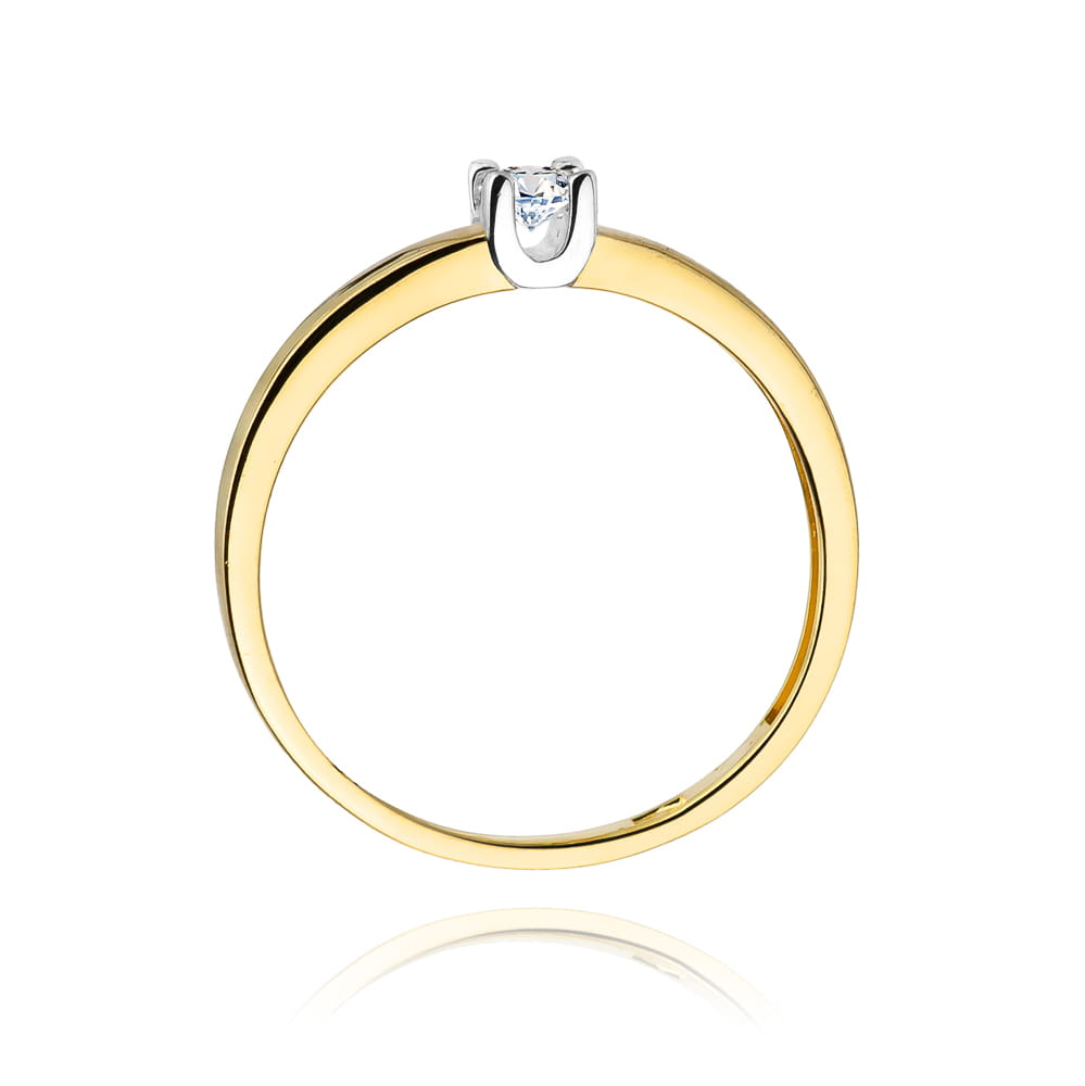 Gold Ring With Diamond