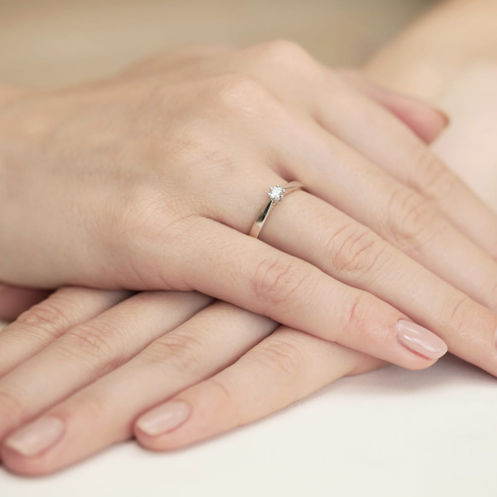 Gold Ring With Diamond