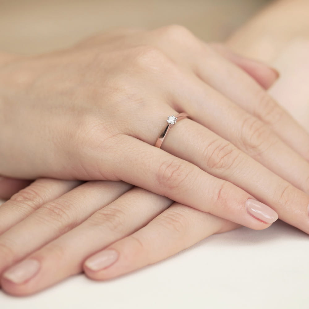 Gold Ring With Diamond