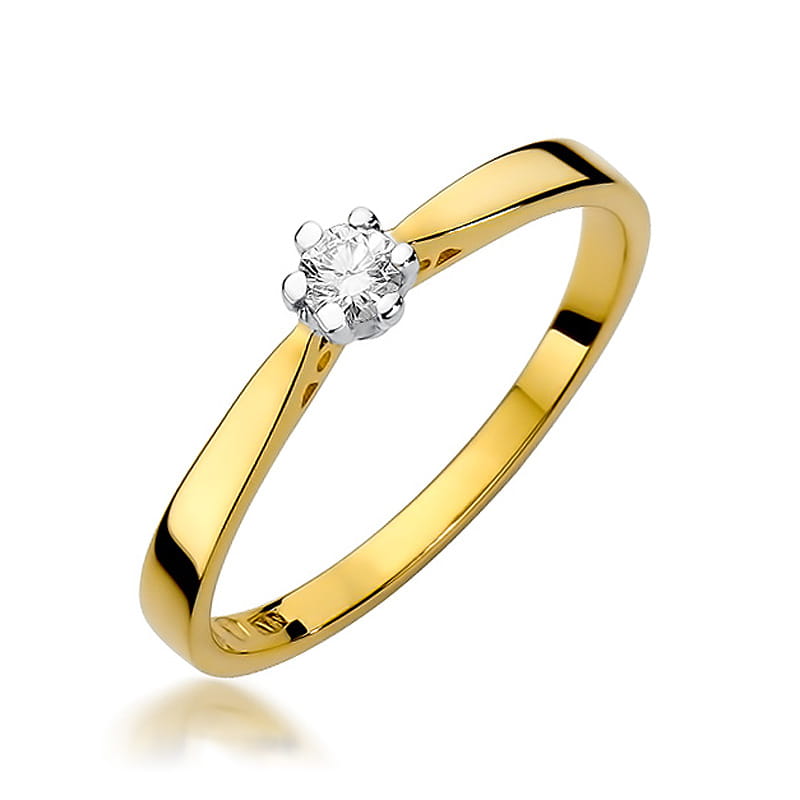 Gold Ring With Diamond