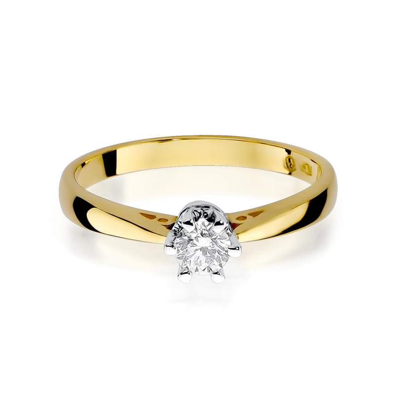 Gold Ring With Diamond