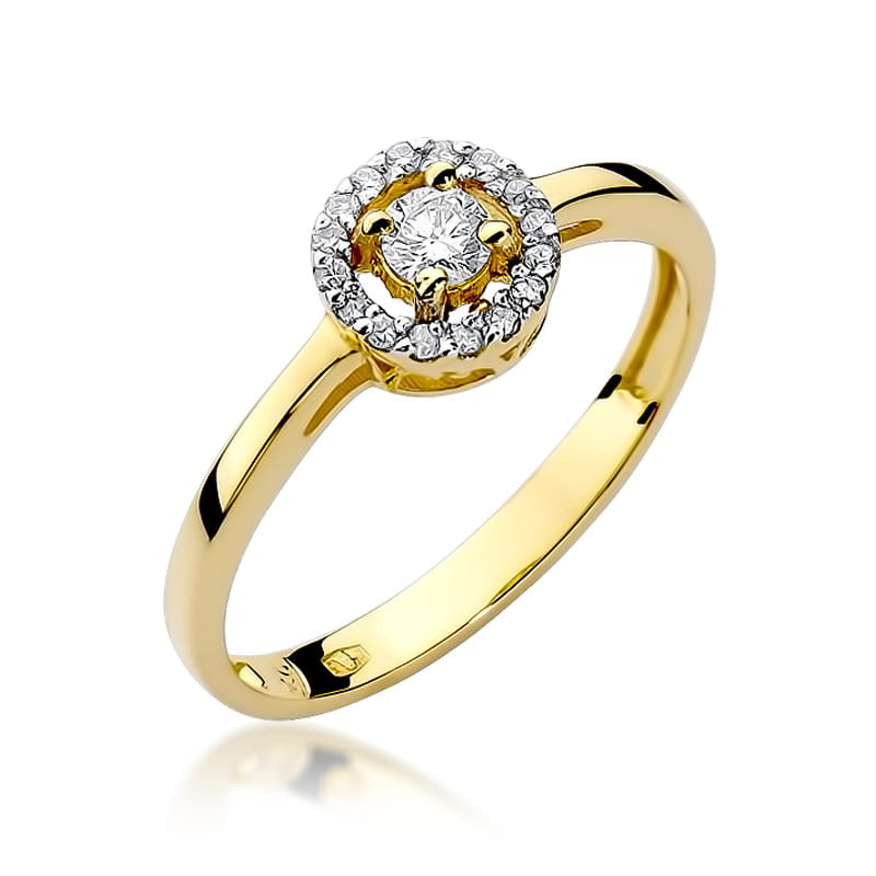 Gold Ring With Diamonds