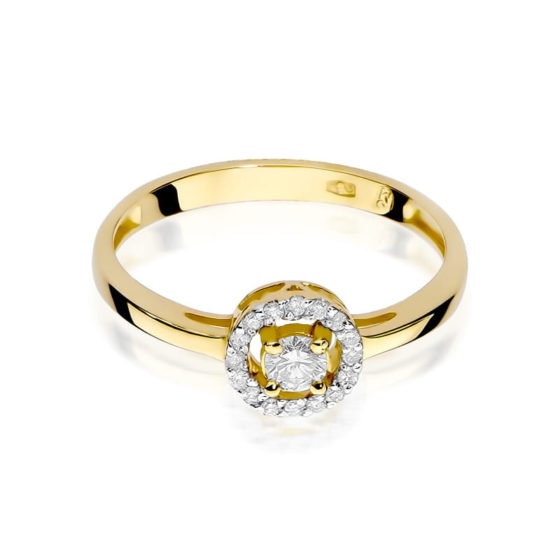 Gold Ring With Diamonds