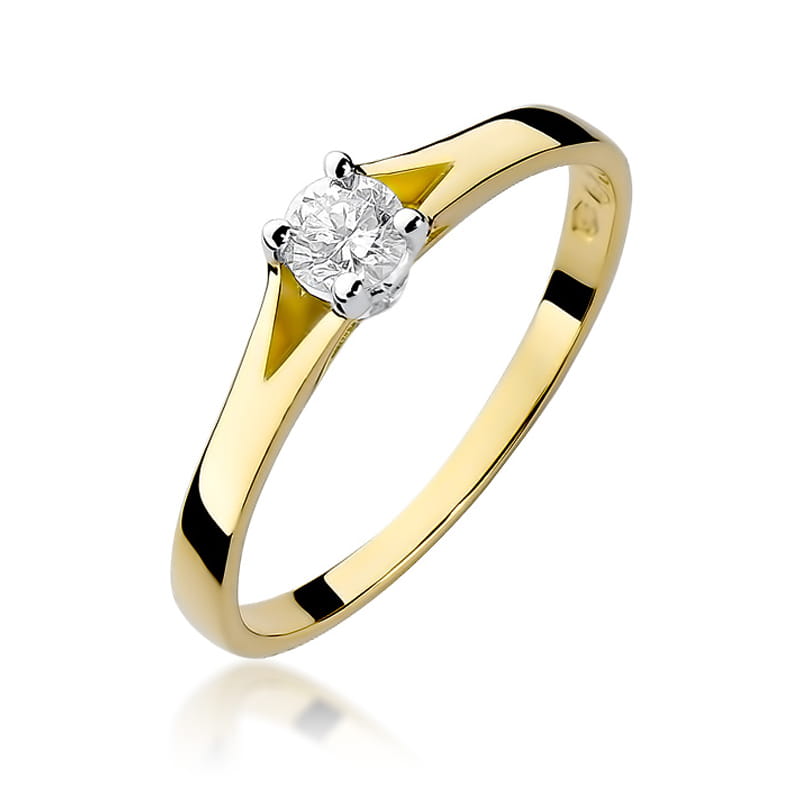 Gold Ring With Diamond