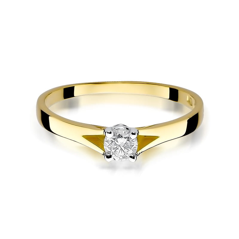 Gold Ring With Diamond